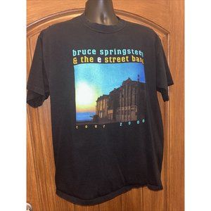 Vintage 2000 Bruce Springsteen & The e Street Band All Sport 100 Cotton T Shirt.